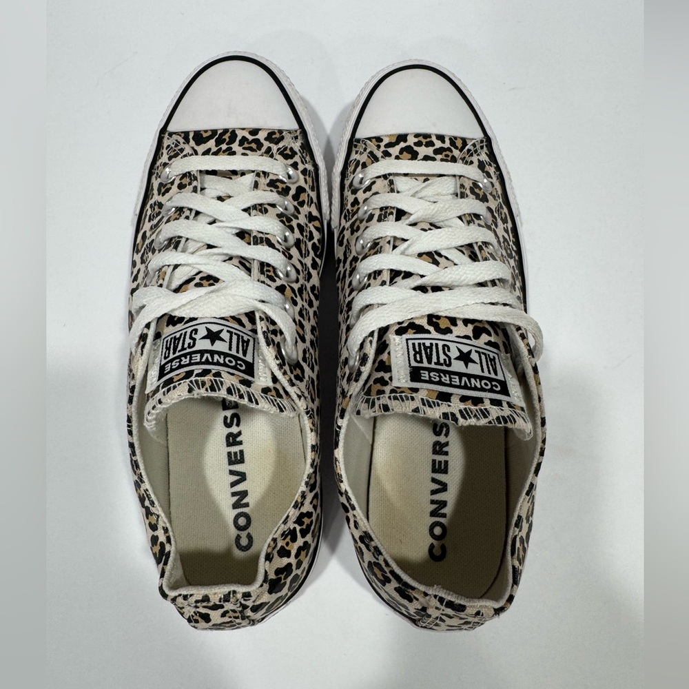 Converse All Star Leopard Pattern Sneakers - Picture 4 of 12